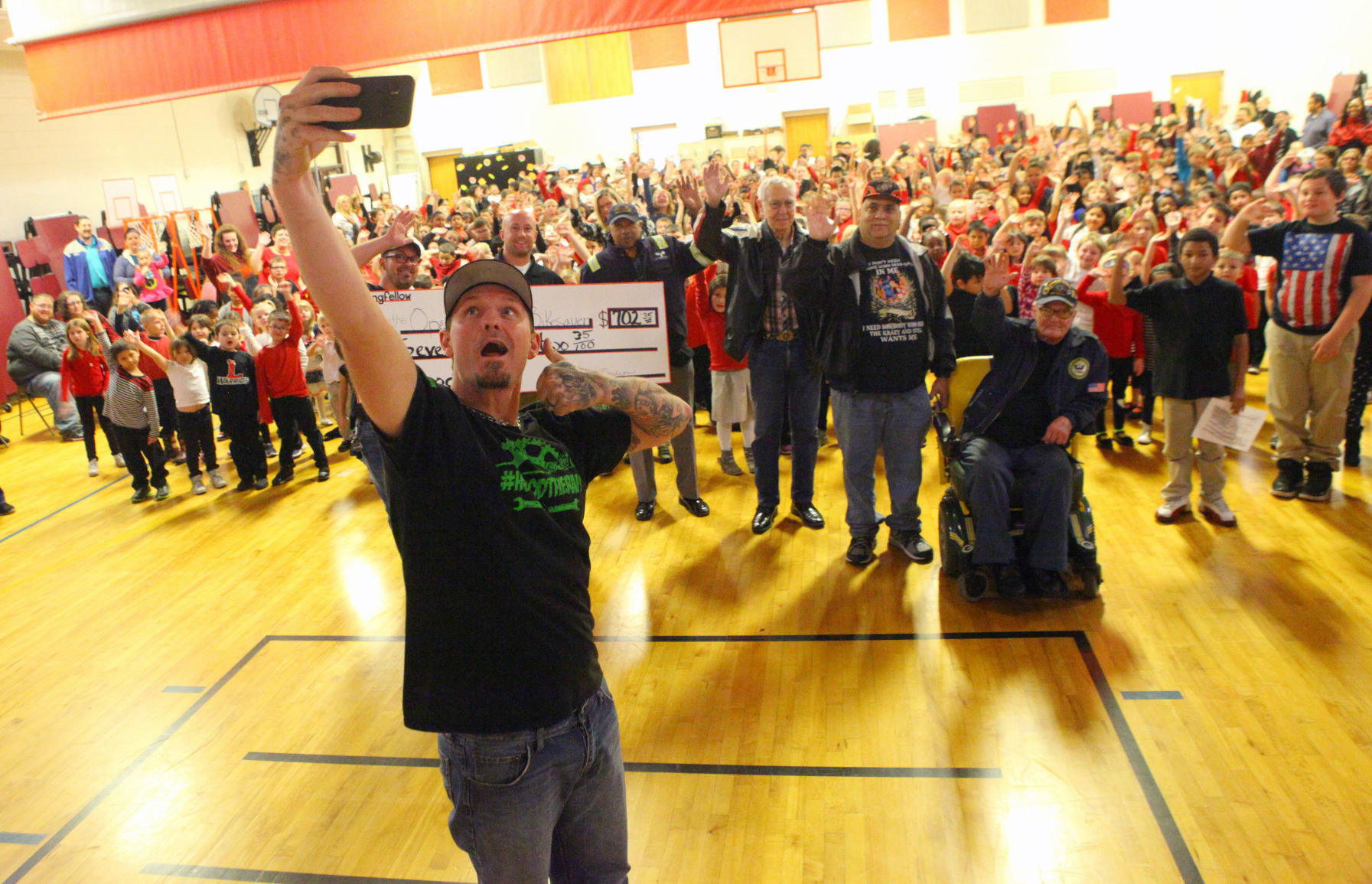 Longfellow New Tech Elementary Veterans Day Event